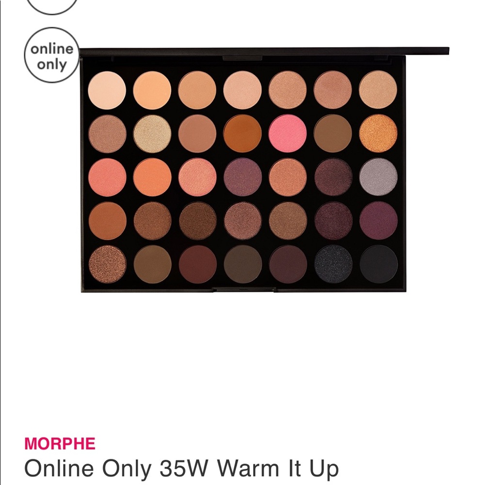 MORPHE 35W Warm It Up Eyeshadow Palette
